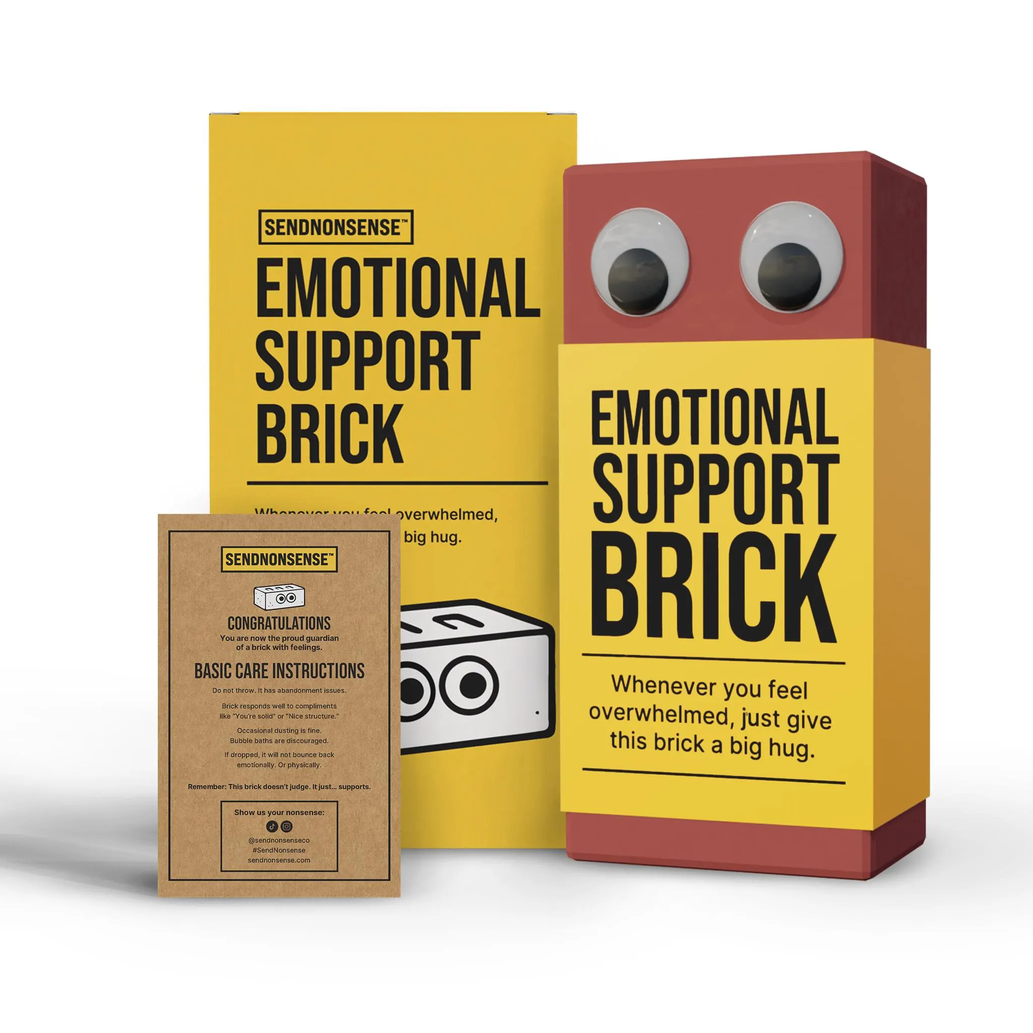 Emotional support brick